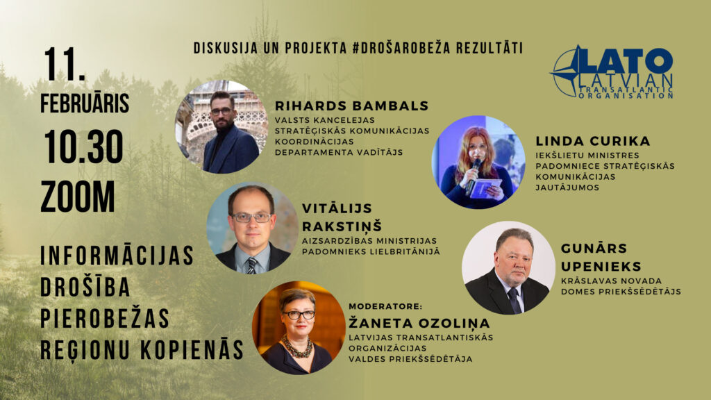 Diskusija par informācijas drošību Latvijas austrumu pierobežas reģionos