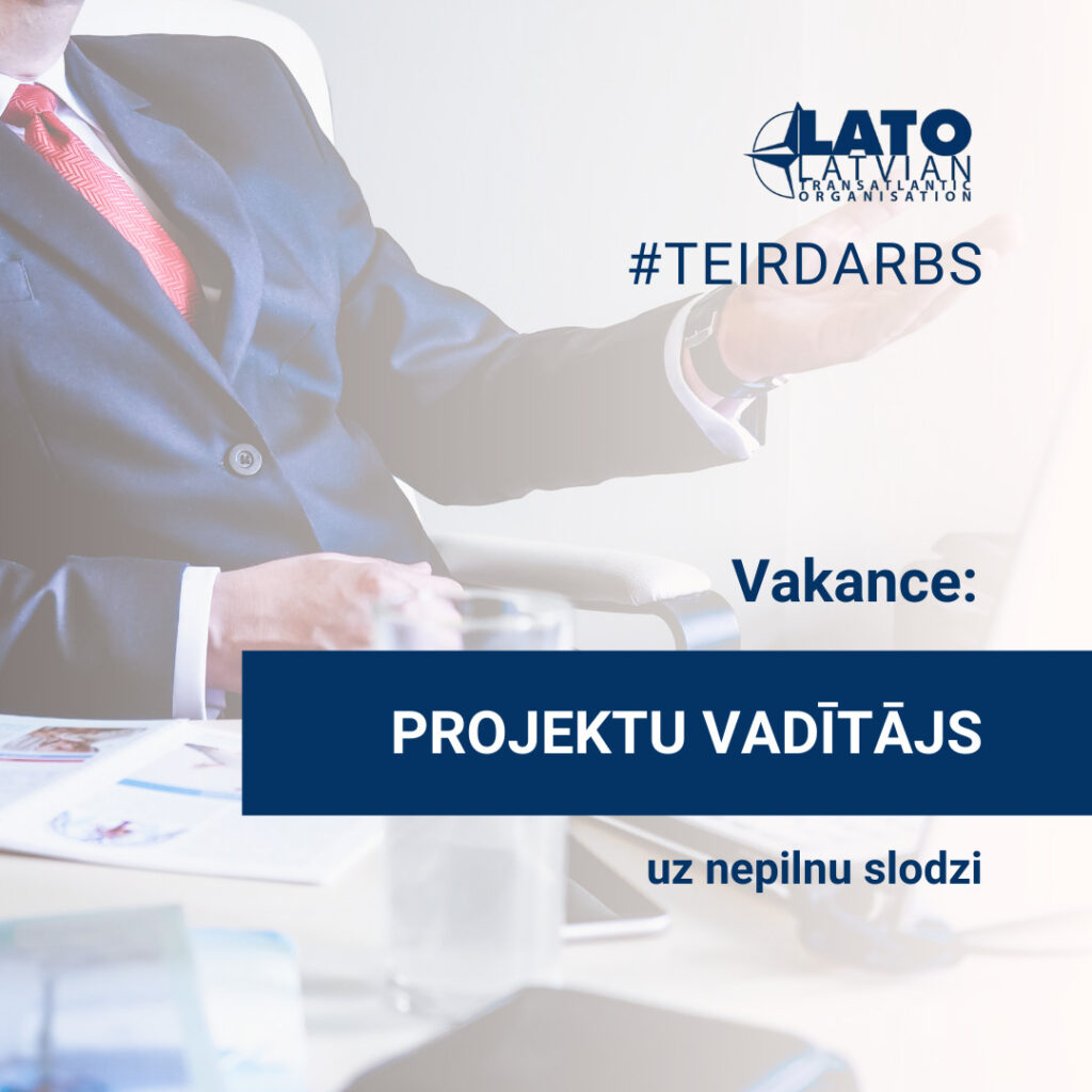 Vakance LATO komandā - projektu vadītājs/-a