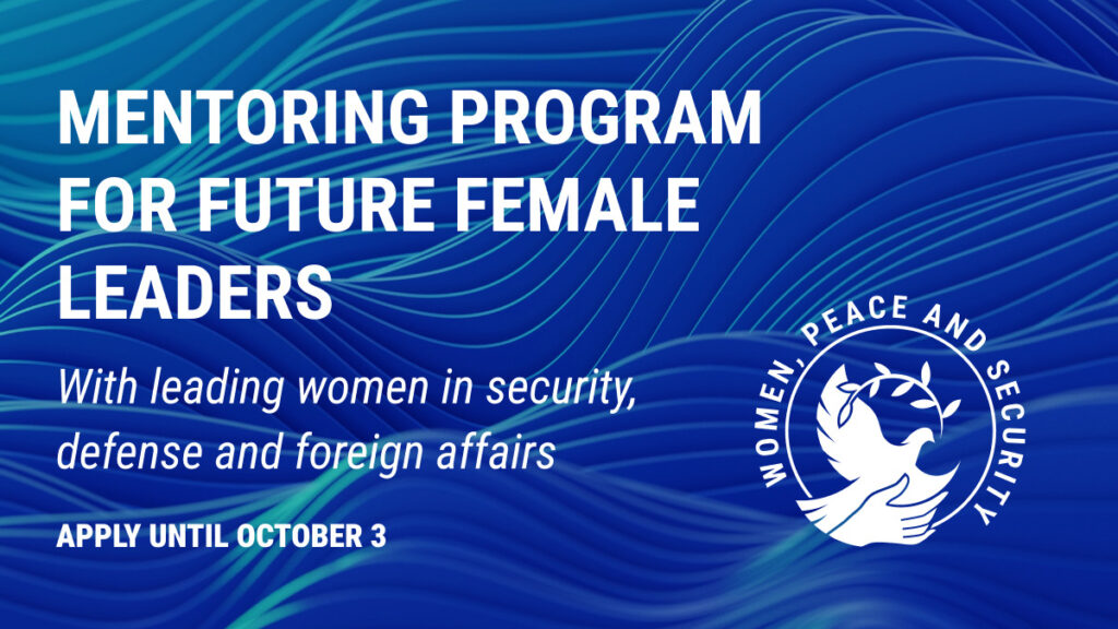 A unique mentoring program for young female leaders from Latvia