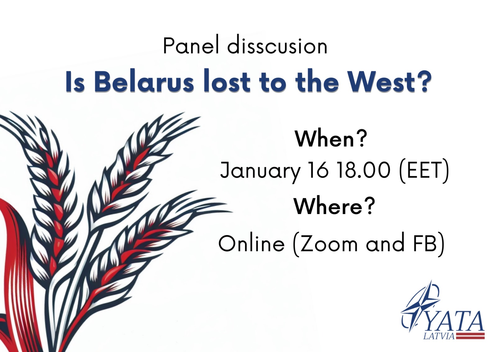 Panel discussion  “Is Belarus lost to the West?”