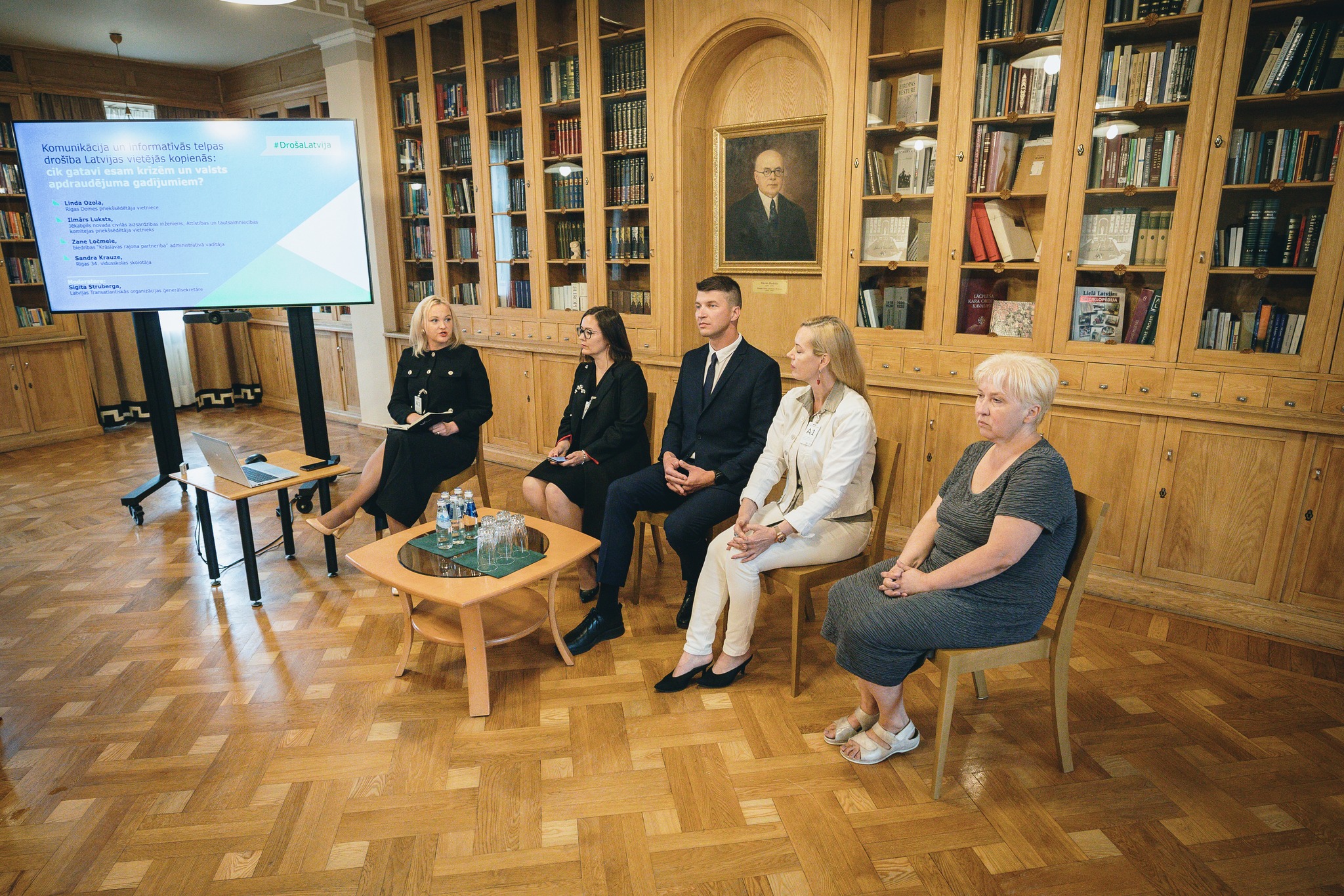 Projekta #DrošaLatvija noslēguma konference Valsts Kancelejā