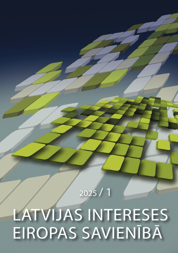 “Latvian Interests in European Union” journal by Latvian Society of Political Scientists.