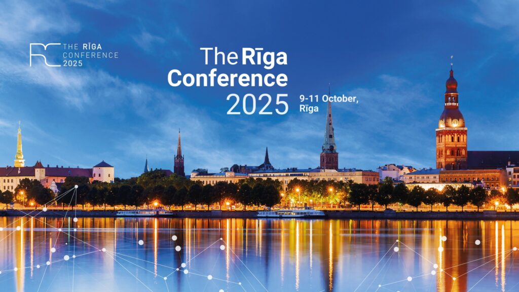 No 9. līdz 11.oktobrī, Rīgā, LU "Zinātņu mājā" norisināsies kārtējā Rīgas Konference, kas pulcēs augsta līmeņa drošības, ārpolitikas, tehnoloģiju un ekonomikas ekspertus un politikas veidotājus.