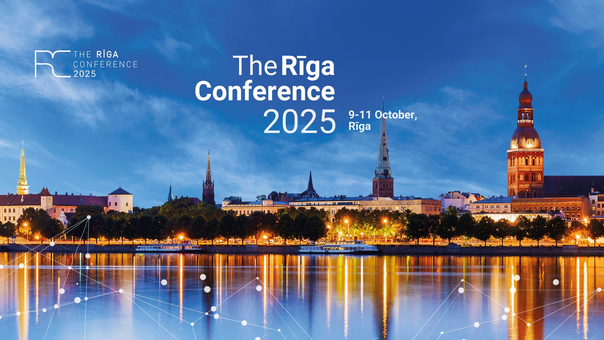 From October 9 to 11, the regular Riga Conference will take place in Riga, at the University of Latvia House of Science, bringing together high-level security, foreign policy, technology and economic experts and policymakers.