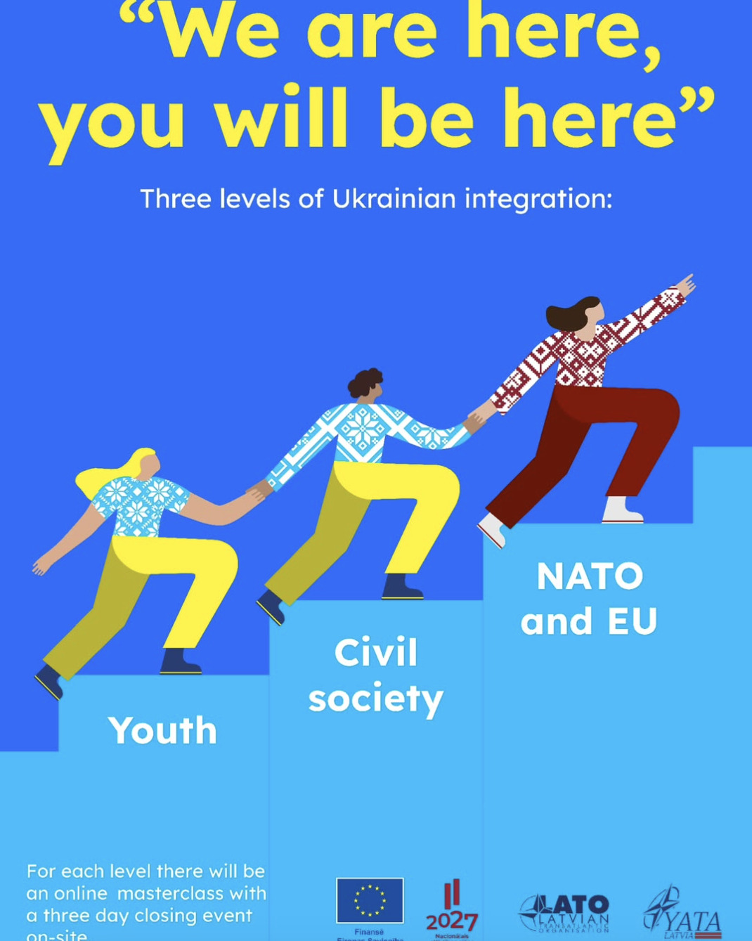 Project “We Are Here, You Will Be Here” – YATA Latvia & YATA Ukraine