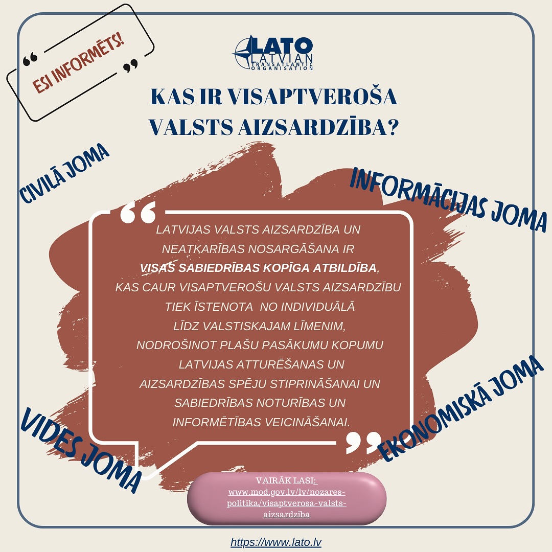 Project “Comprehensive National Defence: The Latvian Experience”