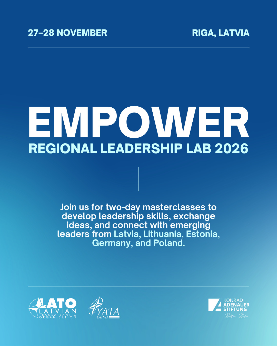 Call for Applications: Empower – Regional Leadership Lab 2026